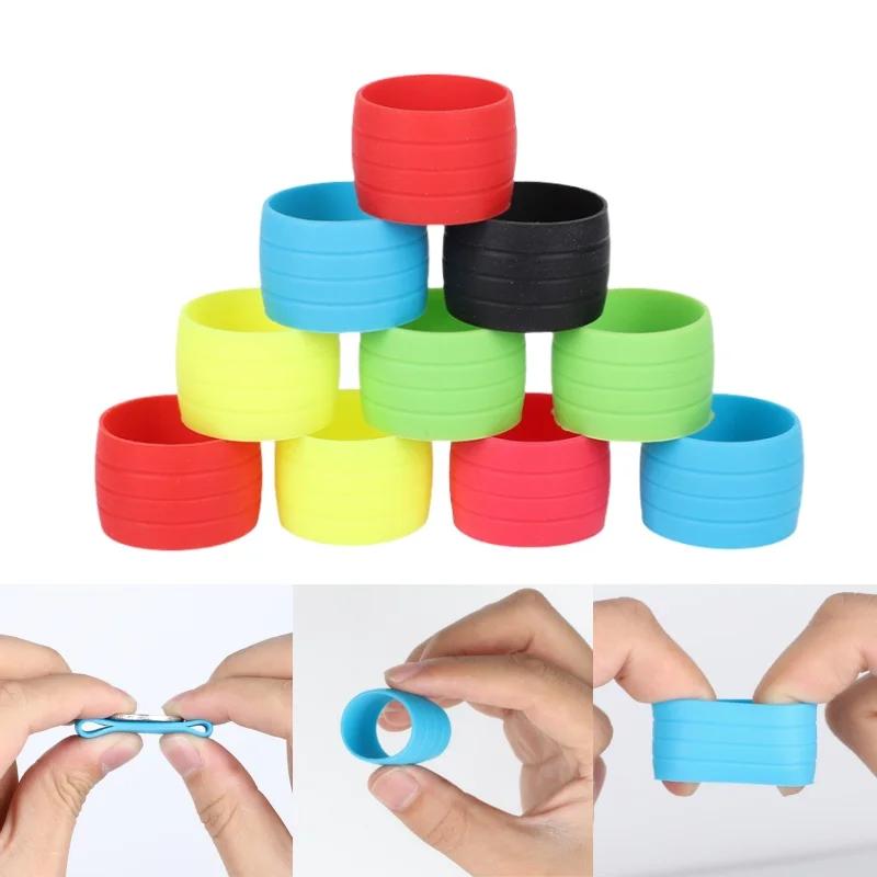 2 шт. Силиконовая противоскользящая заглушка для руля велосипеда, фиксирующее кольцо, защита рукоятки переключения для шоссейного велосипеда, противоскользящий аксессуар для велоспорта