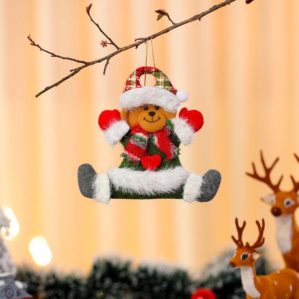 Коллекция новых тканевых кулонов 2025: Рождественские украшения и маленькие подарки