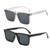 Sun-Protective Driving Glasses Simple Black Shades Glasses Eyewear  for women man