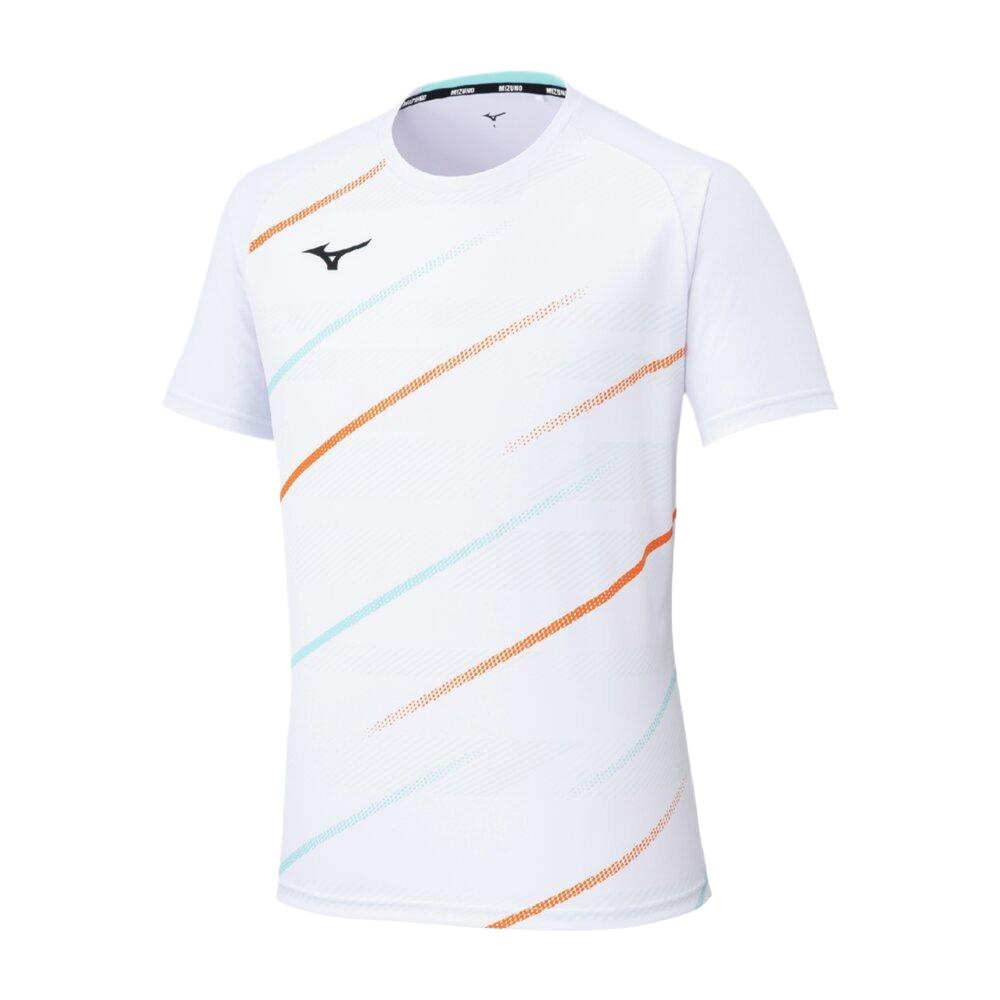Mizuno Теннисные топы унисекс с круглым вырезом, средняя посадка 62JAC025