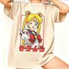 Summer Sale 2026: High Quality Sailor Moon T-shirt for Women, Colorful Anime Print, Daily Short Sleeve Blouses, Harajuku Stre