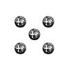 11mm 14mm Aluminium Metal Car Key Emblem Stickers For Alfa Romeo Giulietta GT 159 147 156 Mito Brera Giulia F1 Stelvio VolanteIW8 