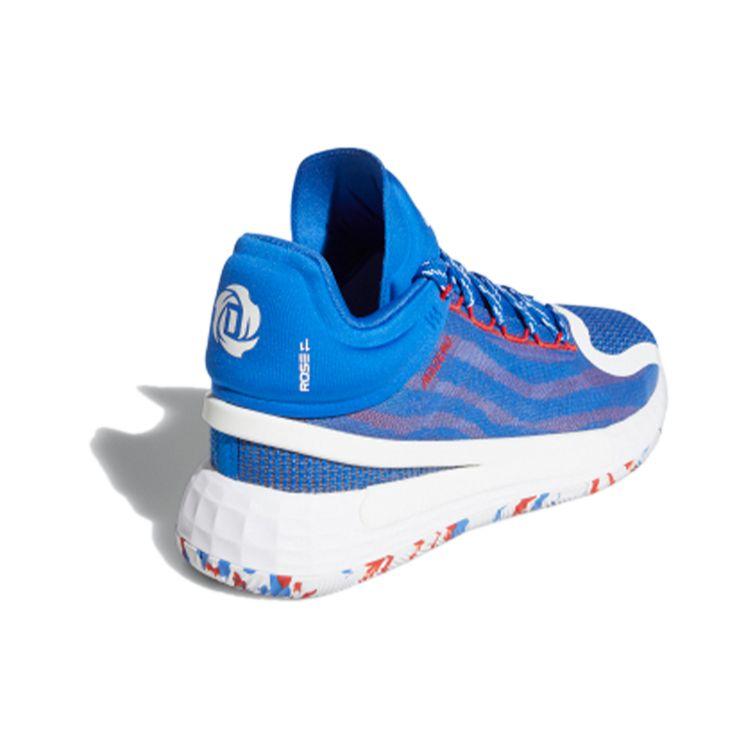 adidas D Rose 11 Fast Dont Lie - Синие мужские кроссовки Scarlet Cloud-White FX6561