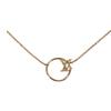M00762 Necklace Gold Metal Women