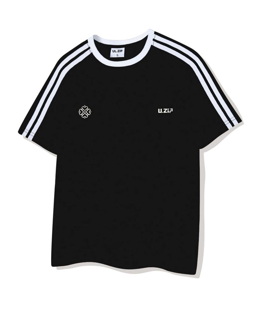 ULIFEZIP Minimal Symbol Oversized Track Short Sleeve T-Shirt 4 Colors [Ulse_3002]