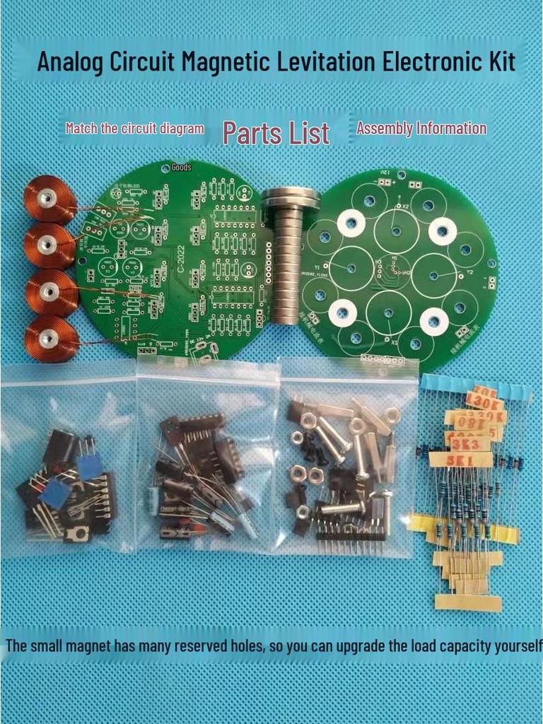Набор для магнитной левитации своими руками: Практика пайки и творческие эксперименты с электроникой