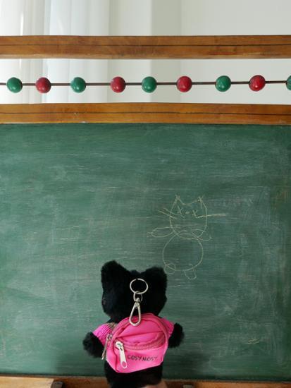 Выберите 1 из 2 изготовленных на заказ рюкзаков с кошачьими брелоками Кодзимоджи — популярная фраза в Корее.