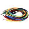 Набор тестовых кабелей с разъемами типа «банан» 4 мм, 1 метр, электрический тестовый провод с зажимом «крокодил» и щупом