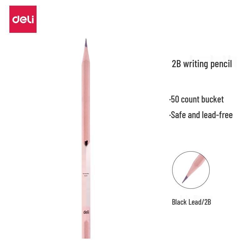 Deli Wood World Hexagonal 2B Pencils