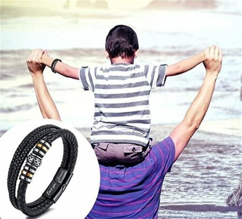 Кожаный браслет ручной работы своими руками Кожаный тканый многослойный мужской кожаный браслет Винтажный браслет YSL