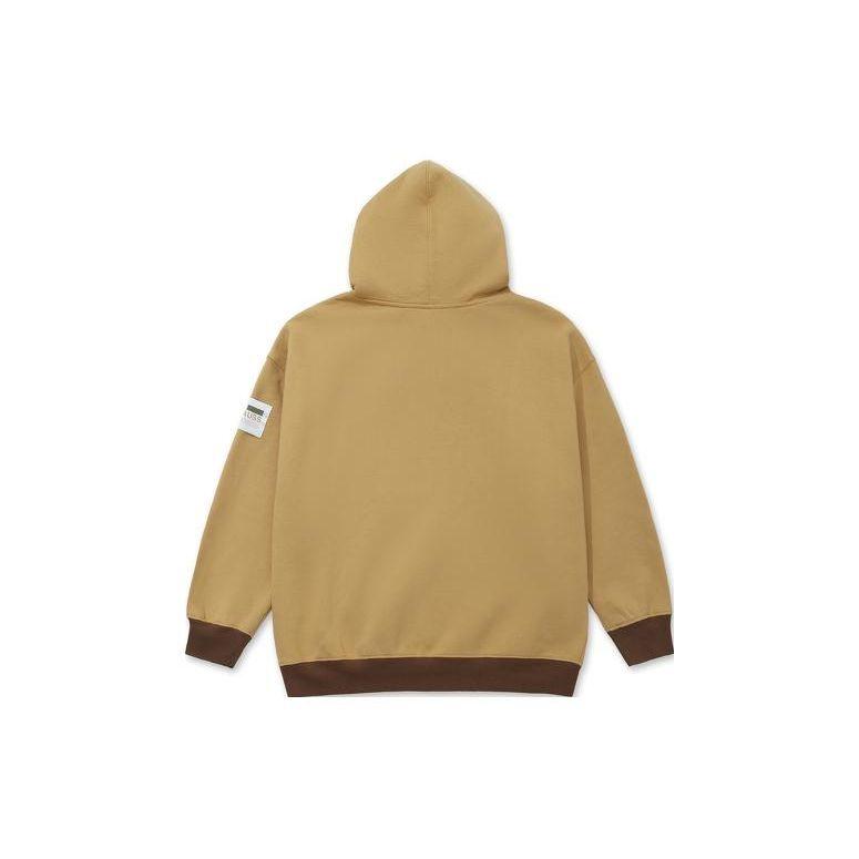 Levis FW23 Однотонная толстовка с капюшоном, повседневная, с длинным рукавом, женская, хаки A3574-0001