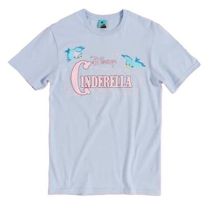 Cinderella Унисекс Классическая футболка с логотипом птицы для взрослых
