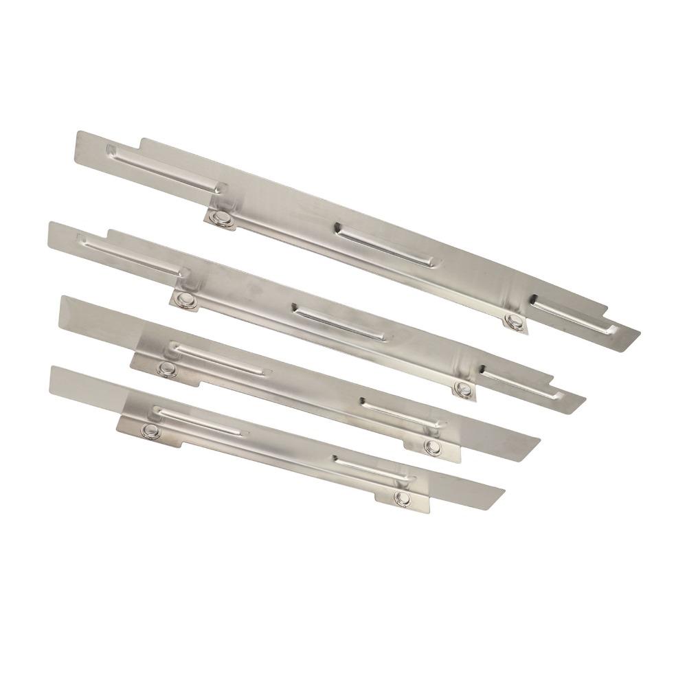 4 Pcs Stainless Steel Griddle Wind Guard 36 inch Heat Shield Wind Guard Shield Grill Accessories