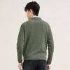 Qipai Men's 7A Anti-bacterial Jacquard Knit Sweater