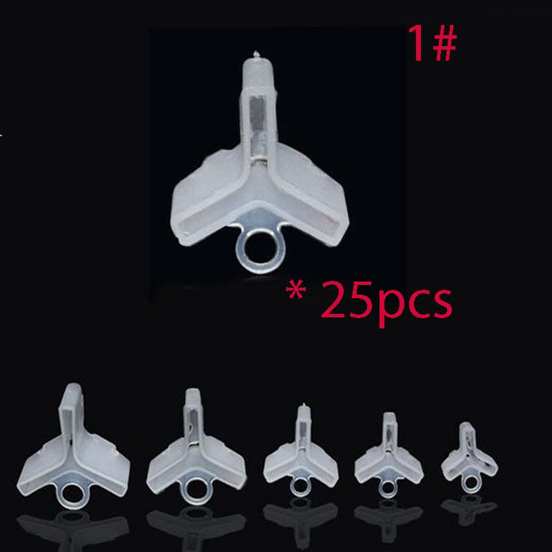 25 шт., рыболовный крючок, три защитных чехла для крючков, набор крючков-трезубцев, имитация скребка 1 #2 #3 #4 #5 #