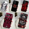 Samurai Mask Demon Cover For Honor Magic 6 5 Lite Pro 50 70 90 Honor X8b X9b X6 X7 X8 X9 X6a X7a X9a X8a Case