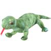 100cm Simulation Giant Colorful Long Lizard Plush Doll Orange Green Brown Lying Reptile Plush Toy Home Decoration Gift for Boys