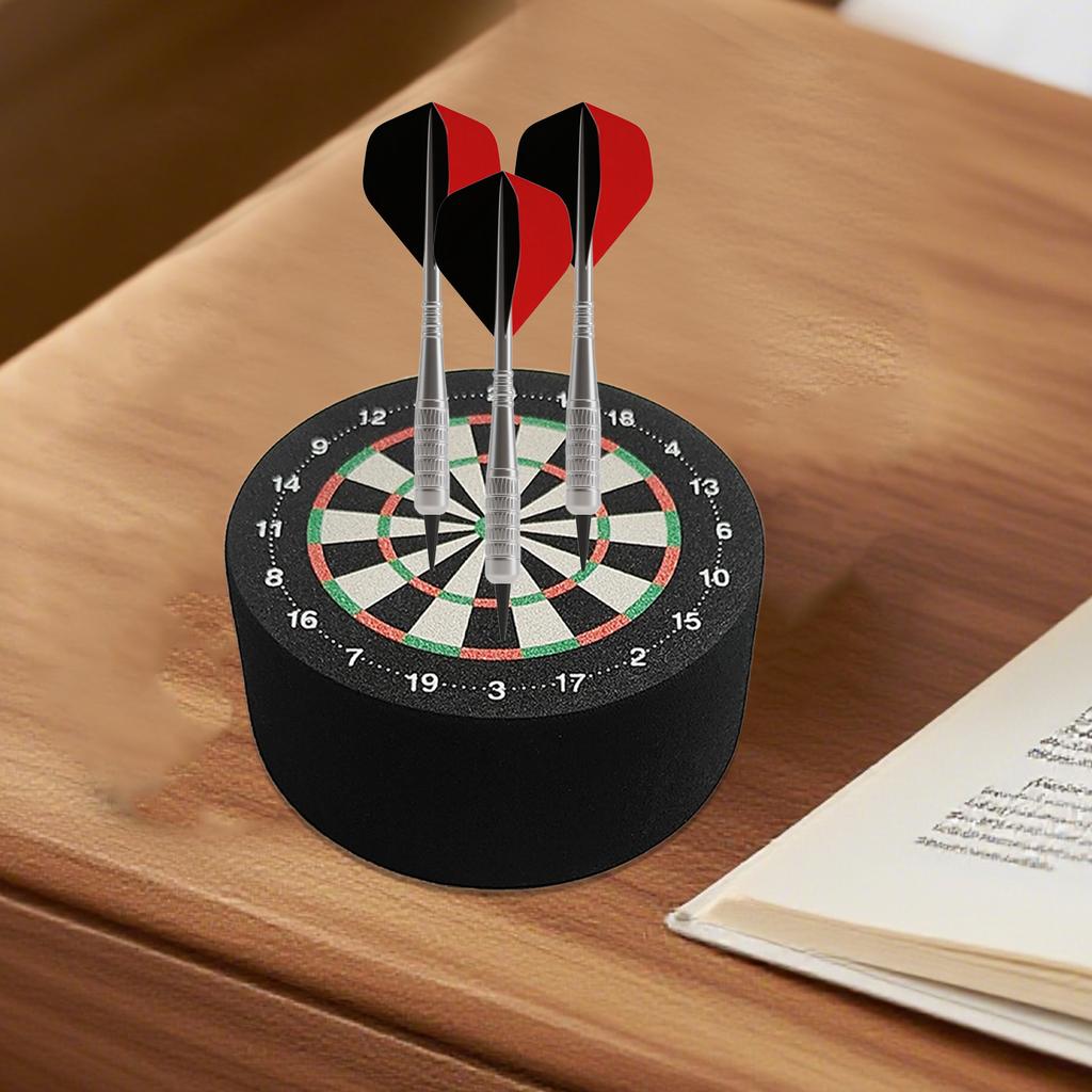 2pcs 10x4CM Dart Base Station EVA Foam Soft Dart Stand Dartboard Design Display Stand Holder for Outdoor Home Family Party Games