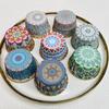 50/25pcs Mini Cupcake Pattern Wrappers Baking Cups Cases Muffin Boxes DIY Cake Tools Kitchen Baking Supplies