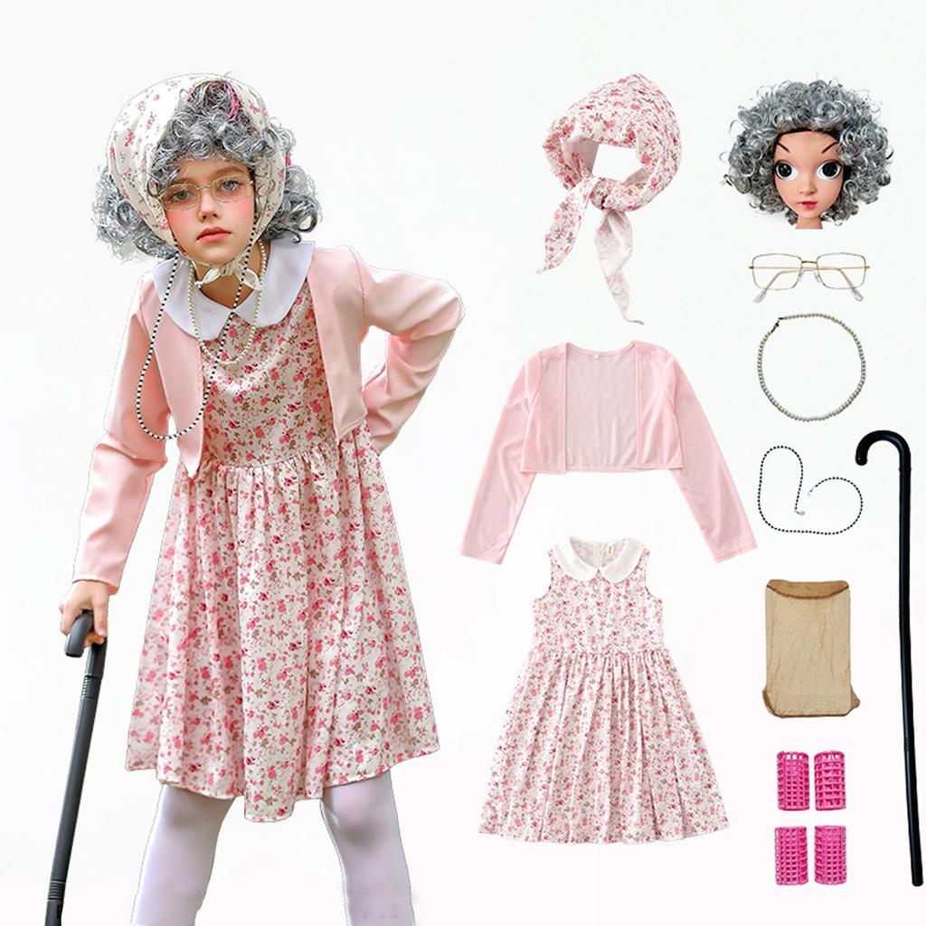 Children's Role-play 6-piece Set Party Cosplay Costume