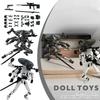 Mobile Doll Set, 3D Printed Titan Robot Mobile Doll, Posable Mobile Doll, Suitable For Collectors, Desktop Decoration