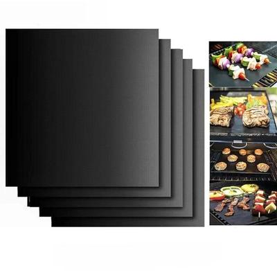 1/2шт. Коврик для духовки, семейная вечеринка, антипригарное покрытие, тефлоновые подкладки для барбекю, устойчивые к фольге коврики для барбекю из стекловолокна, многоразовые