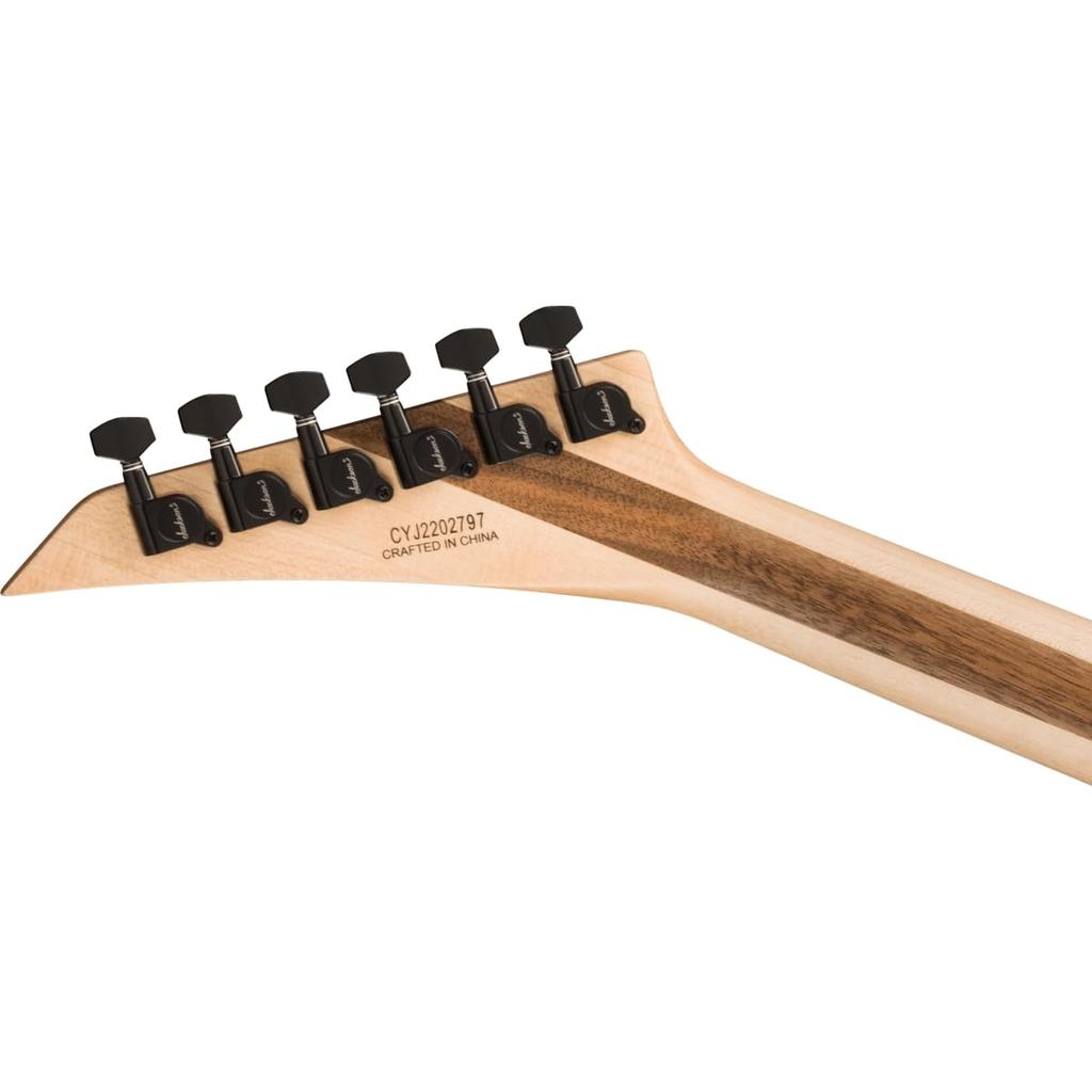 Электрогитара JACKSON Jackson Pro Plus Series Ebony Deep Black с чехлом Soloist™ SLA3, накладка на гриф,