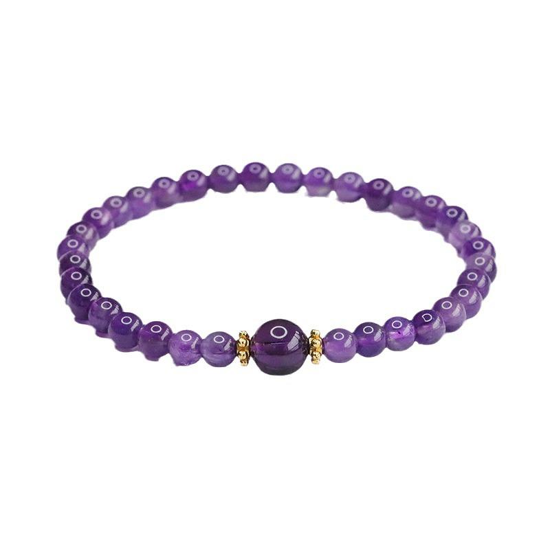 Juan Yu Amethyst Crystal Bracelet for Women - Purple Fashion Jewelry (CB4032204)