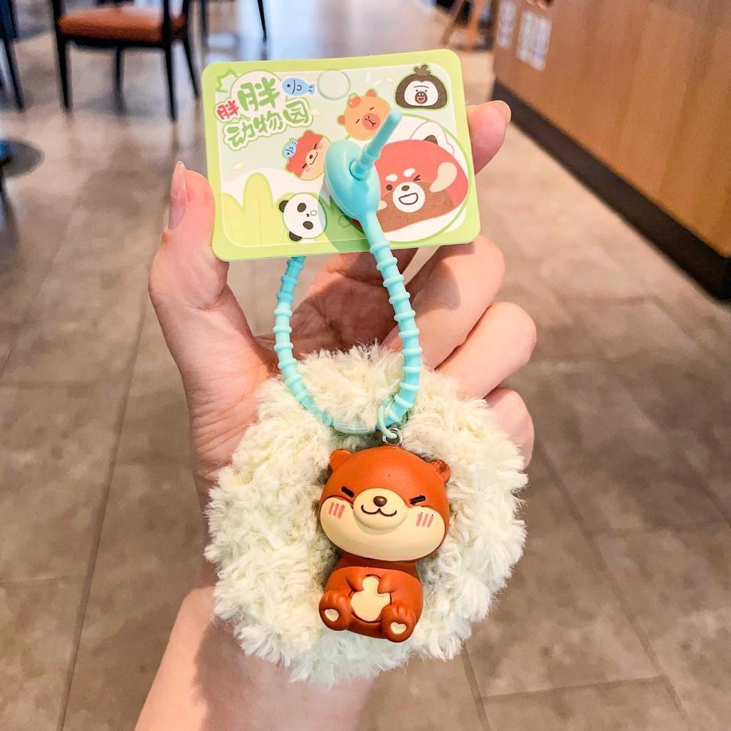 Очаровательный Плюшевый Брелок Для Пар Милый Силиконовый Брелок-Животное Подарок