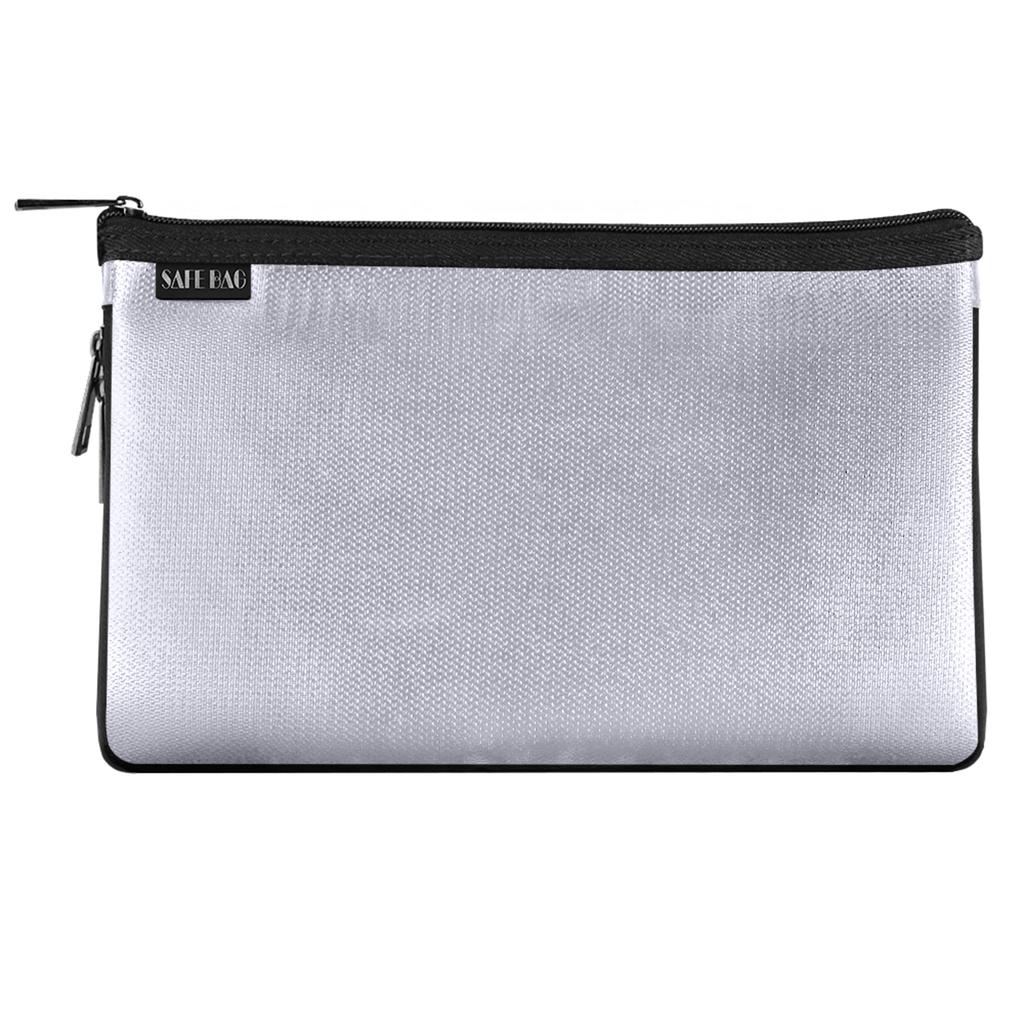 Small Fireproof Money Bag Fire and Water Resistant Expandable Document Bag Safe Storage Pouch
