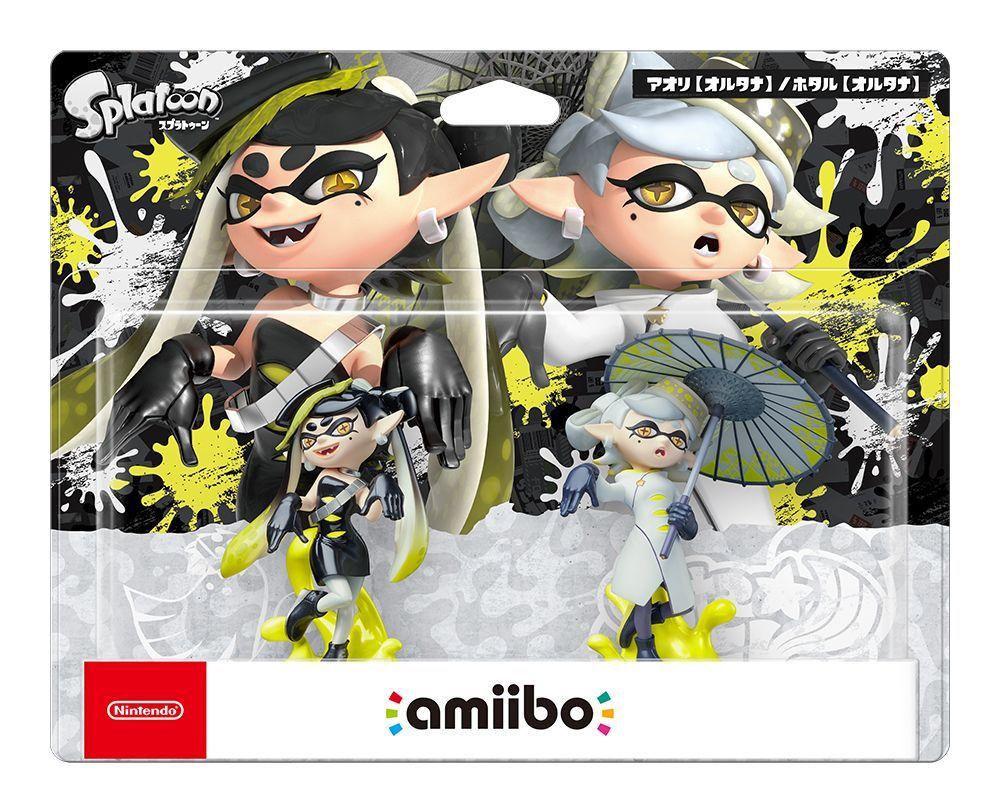 Nintendo amiibo Splatoon 3 Сестры кальмары Кэлли Мари Альтернативная версия. фигуры