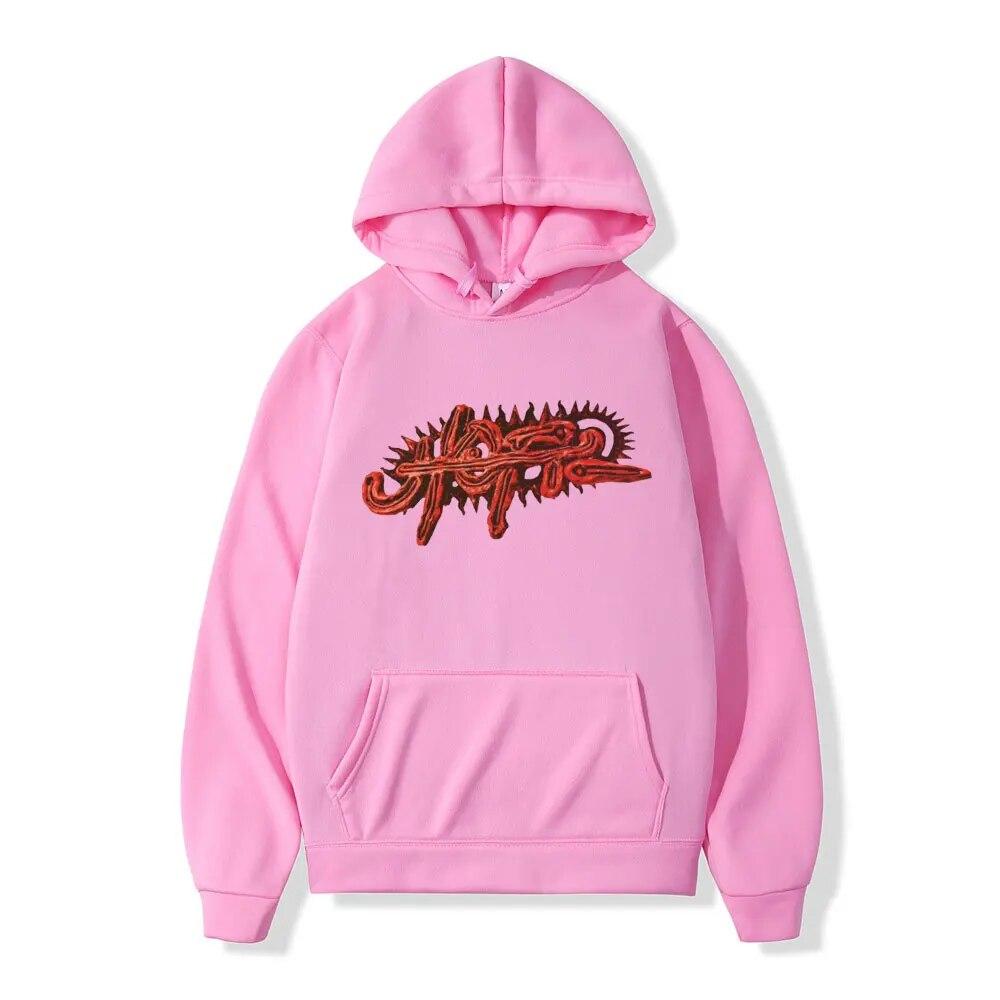 Рэпер Кактус Джек Утопия Толстовка с принтом Унисекс Женская Хип-Хоп Винтаж Толстовки с длинными рукавами Модная Повседневная флисовая толстовка Уличная одежда