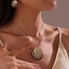 Эмалированные круглые наборы украшений Женские Новая мода Геометрические серьги и ожерелье Набор Аксессуары для вечеринки Подарок на День матери