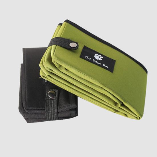 Ящик для кошачьего туалета, легко чистящийся, портативный, складной, лоток для кошачьего туалета, удобный туалетный лоток для домашних животных для дома, путешествий на открытом воздухе