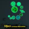 3D Planet Solar System Fluorescent Wall Stick Universe Planet Galaxy Children Room Luminous Wall Stickers