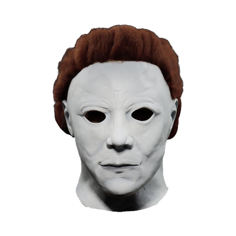 Miles was terrified by the moonlight Halloween McMeel Horror Latex Mask