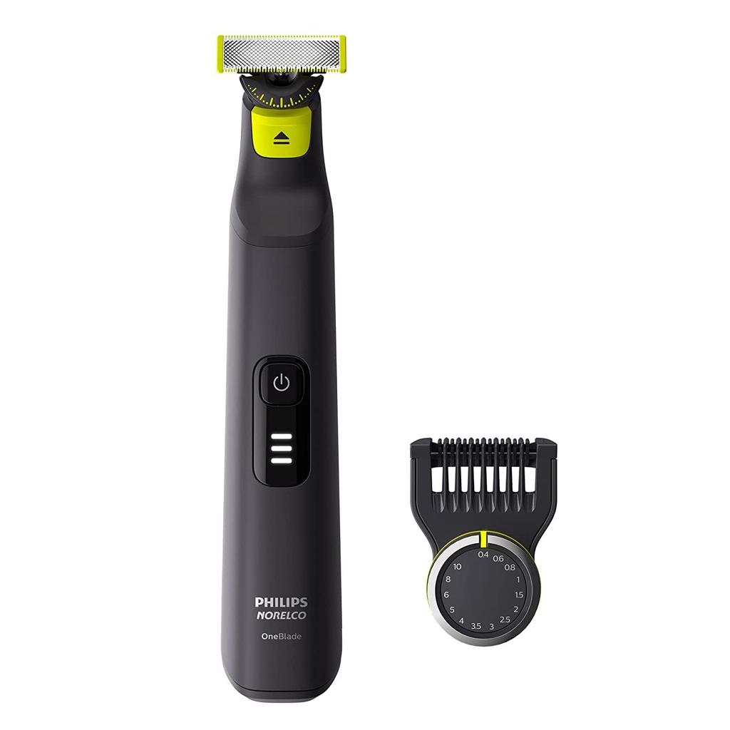 Philips Norelco OneBlade Pro Hybrid Electric Shaver Trimmer & QP6531/70