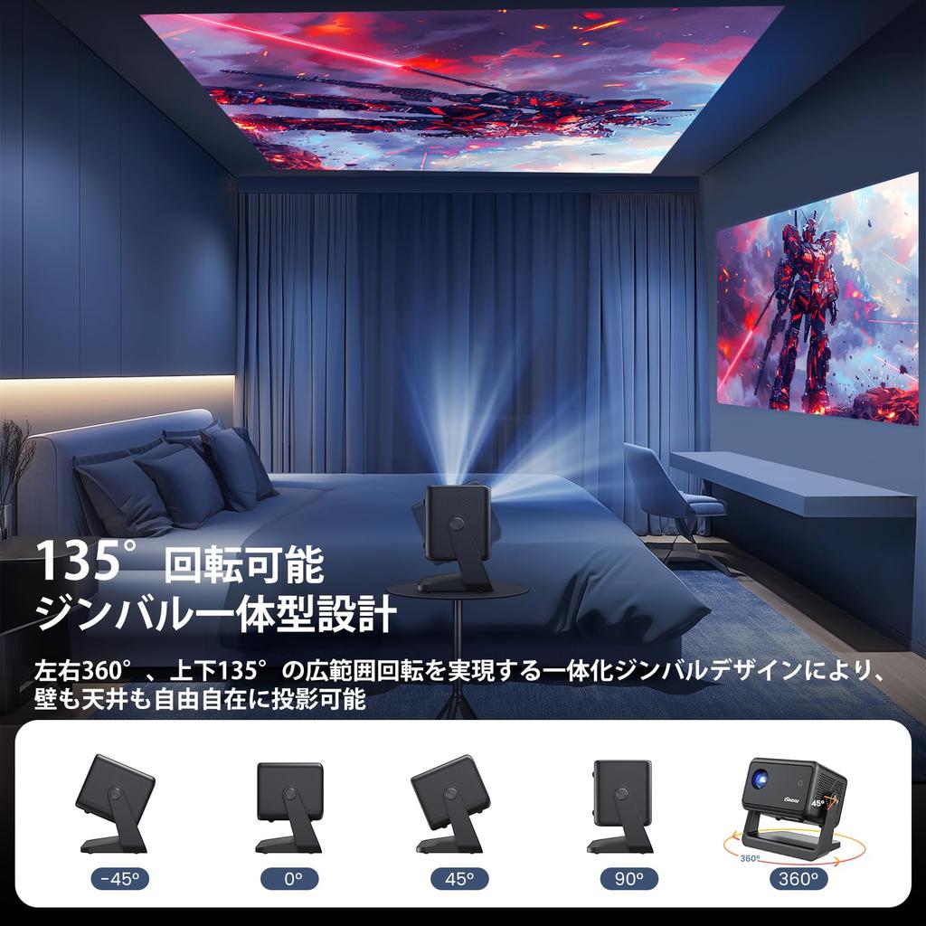 ISinbox 500 ANSI люмен стойка интегрированный проектор для домашнего потолка 1080P компактный 22000LM домашний короткое расстояние совместимый с японской инструкцией