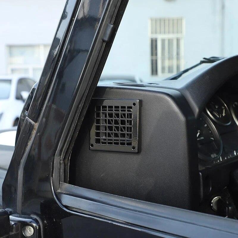 Приборная панель автомобиля с обеих сторон, крышка воздуховыпускного отверстия для Land Rover Defender 90 110 130 2004-автомобильные аксессуары для интерьера