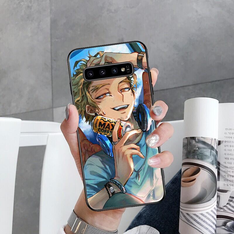 Чехол для телефона Anime MHA Hawks BNHA для Samsung Galaxy S22 S20 Ultra S20 S22 Plus S21 S10 S9 S8 Plus S10E S20 FE