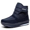 SNOW SHOES  Men Boots Winter with Fur  Warm Snow Boots Men Winter Work Casual Shoes Sneakers High Top Rubber Ankle Boots