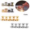 10sets Crafts DIY Decoration Nail Scrapbooking Leather Craft Nail Rivets Brass Cloth Button Screw