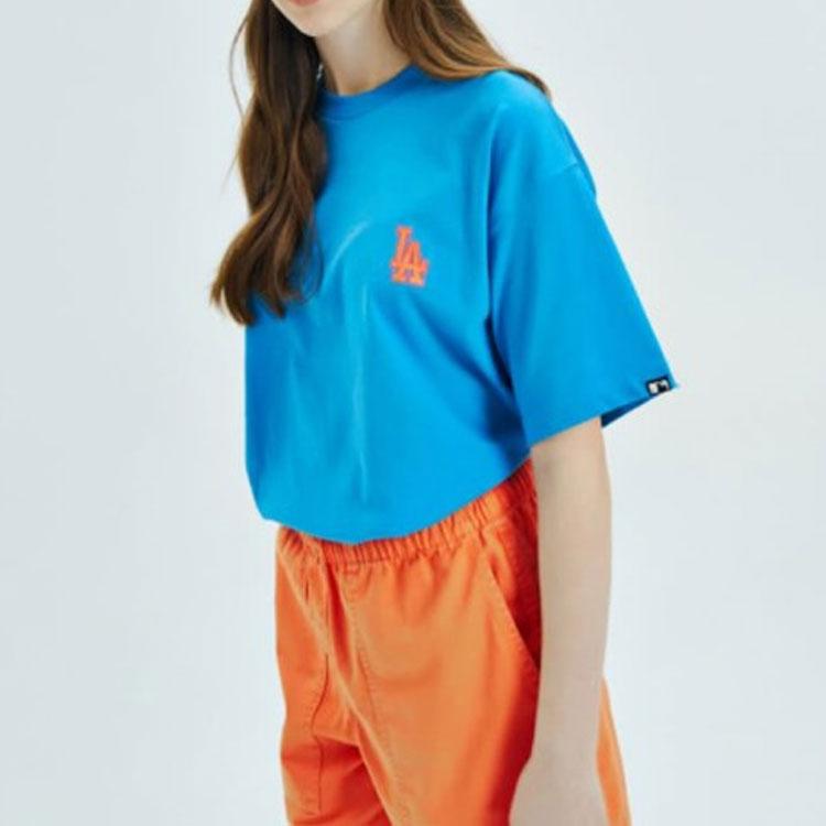 New MLB T Shirts Unisex Blue 31TSN3031-07U