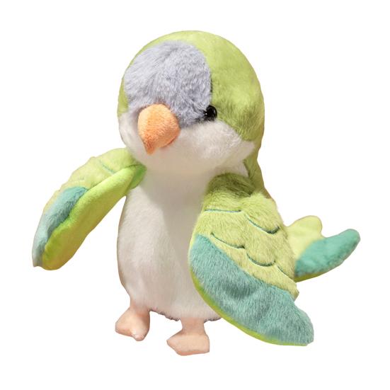 Кукла-марионетка попугай Yousheng для детей, плюшевые куклы-животные для ролевых игр и обучения, красочная мягкая игрушка-птица для рассказывания историй