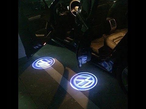 2X Led Logo Projektor Volkswagen Vw Passat B5 Fl Phaeton Touareg