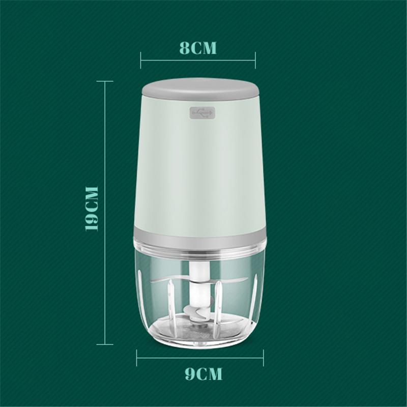 Электрический измельчитель чеснока, 300 мл, мясорубка, мини-пресс для чеснока, измельчитель овощей, машина для измельчения чеснока