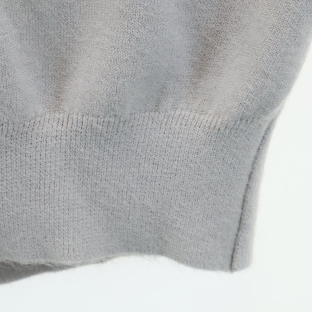 Pickering 70s 80s Vintage Made In USA Long Sleeve V Neck Sweater M Gray Men's Used