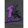 Black Panther Childrens/Kids 1st Birthday T-Shirt