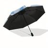 1pc Winter Wonderland with Kuromi Umbrella with Plastic Handle,Suitable for All Seasons Home Travel Outdoor UmbrellaSanlio304