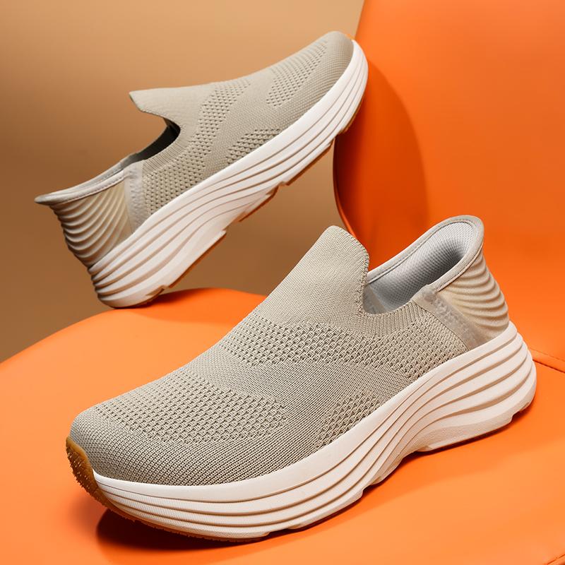 Минималистичные слипоны Мужские barefoot обувь для улицы Широкий носок Ноль-подошва Кроссовки для ходьбы Дышащие Легкие Повседневная Спортивная обувь
